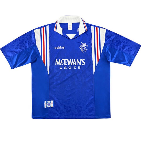 Tailandia Camiseta Rangers Primera equipación Retro 1996 1997 Azul